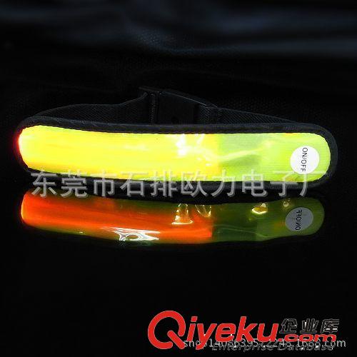 熱銷歐美 LED發(fā)光臂帶 閃光警示臂帶 運動臂帶 金格臂帶原始圖片2