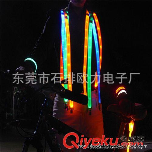 圣誕節和萬圣節爆款熱銷LED發光閃光背帶