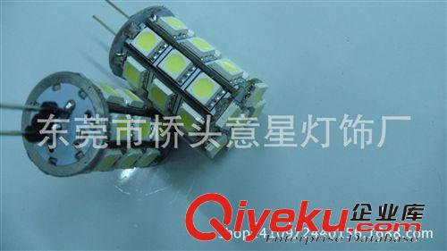 意星銷售 g4-27smd-5050 led玉米車燈/ 水晶燈/ 裝飾照明燈原始圖片2