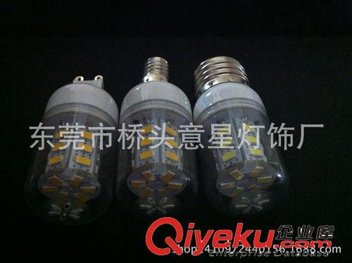 意星銷售  g9 e14 e27  24smd 5730  led玉米燈/水晶燈 裝飾照明原始圖片3