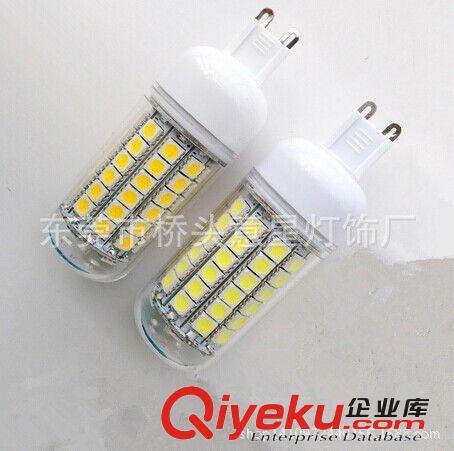 意星銷售 g9 69smd 5050 led玉米燈/水晶燈 裝飾照明原始圖片2