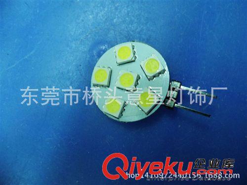意星銷售 g4車燈-6smd-5050/ led水晶燈/ led射燈 裝飾燈原始圖片2