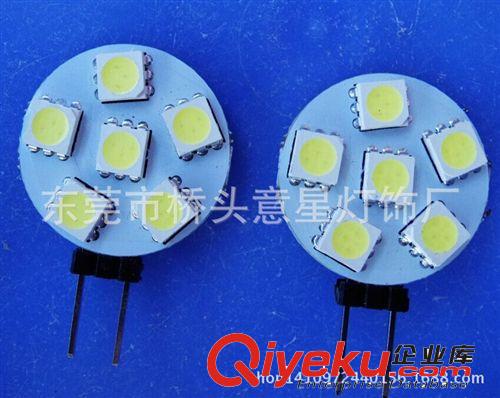 意星銷售 g4車燈-6smd-5050/ led水晶燈/ led射燈 裝飾燈原始圖片3