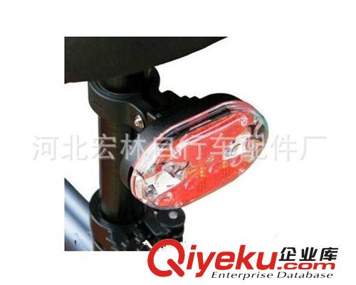批發(fā)9顆LED尾燈 山地車尾燈 自行車尾燈 警示燈原始圖片3
