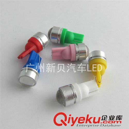 汽車LED T10 1.5W帶聚光透鏡  牌照燈 示寬燈 閱讀燈 門燈 w5w