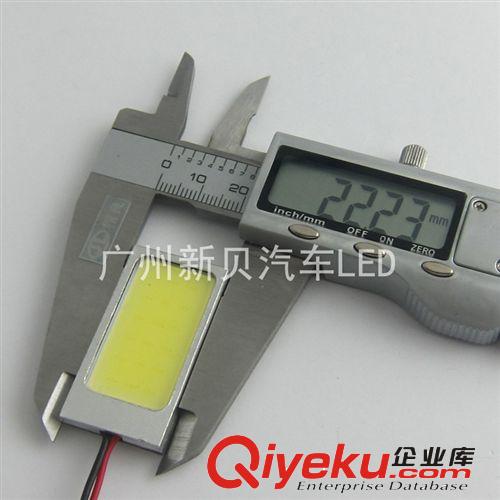 COB大功率超亮LED 閱讀燈 室內(nèi)燈 車廂燈 頂棚燈 后箱燈42X22MM原始圖片3