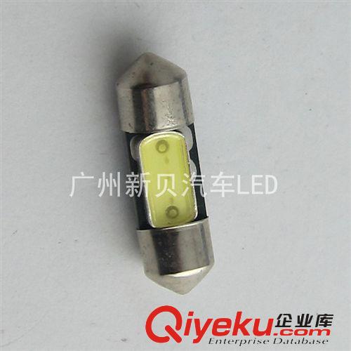 汽車(chē)LED大功率1.5W閱讀燈 車(chē)頂燈 牌照燈高亮雙尖31MM 尾箱裝飾燈