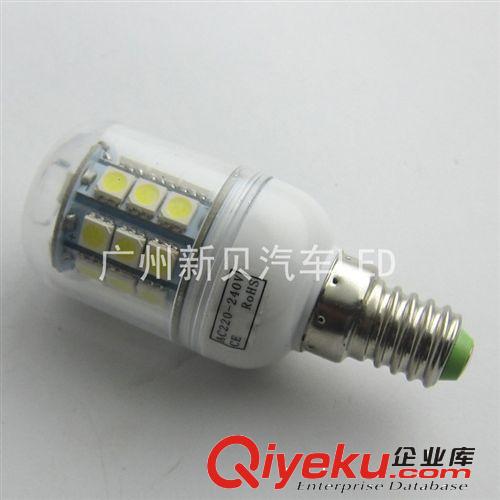 廠家直銷家用LED E14-27SMD-5050節能燈 室內照明燈 高亮LED