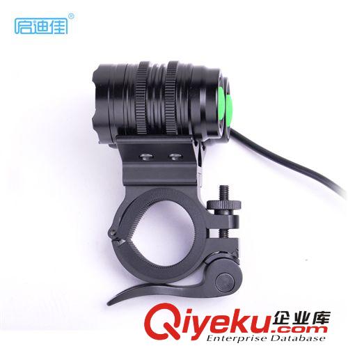 啟迪佳 Q22 新款雙頭T6led強光山地自行車前燈 夜騎單車裝備頭燈