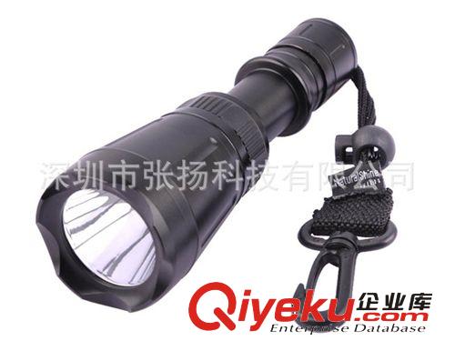 Cree Q5強(qiáng)光潛水手電筒 LED潛水電筒 120流明塑料潛水手電筒