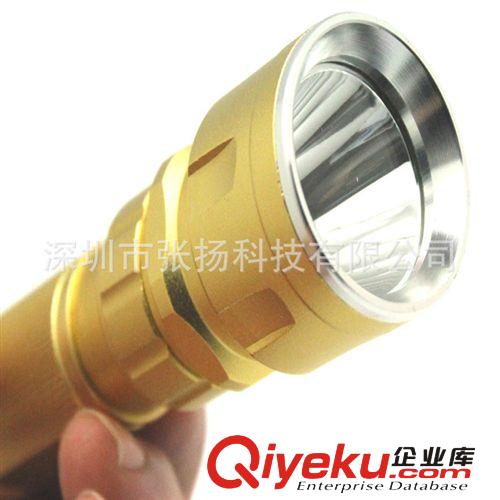 土豪金手電筒LT-SLB832禮品手電筒CREE XPE-Q5日常照明手電筒