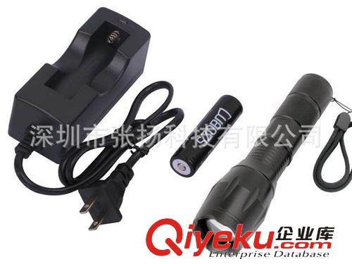 SMILING SHARK SS-A07 Q5鋁合金手電筒 強(qiáng)光手電筒套裝帶車(chē)充