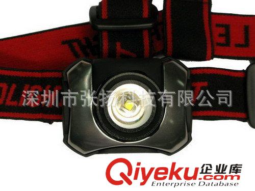 CREE戶外頭燈 Q3 大功率戶外照明頭燈 LED可調焦頭燈 鋁合金頭燈原始圖片3