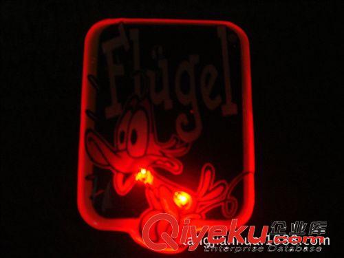 發光閃光牌、LED磁力牌、發光磁力扣、LED胸針廣告牌原始圖片2