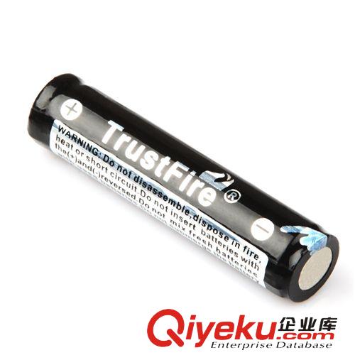 官方Trustfire10440 7號帶保護板充電強光手電鋰電池 600mAh批發(fā)原始圖片2