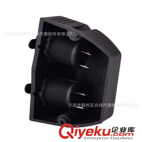 新品車用雙點煙器插座 防水防款手機充電插座 敞篷式12-24V通用