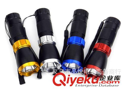 強光LED手電筒 3檔/流明家用手電筒 迷你強光手電 5-10元可加LOGO原始圖片2
