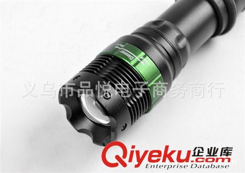 爆款 zzCREE Q5旋轉(zhuǎn)變焦調(diào)焦調(diào)光強光手電筒機械變焦  140g