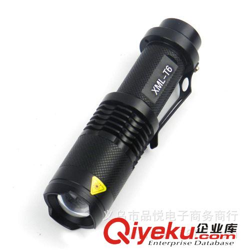 神火zpT6 強光手電筒迷你伸縮變焦充電戶外手電原始圖片2