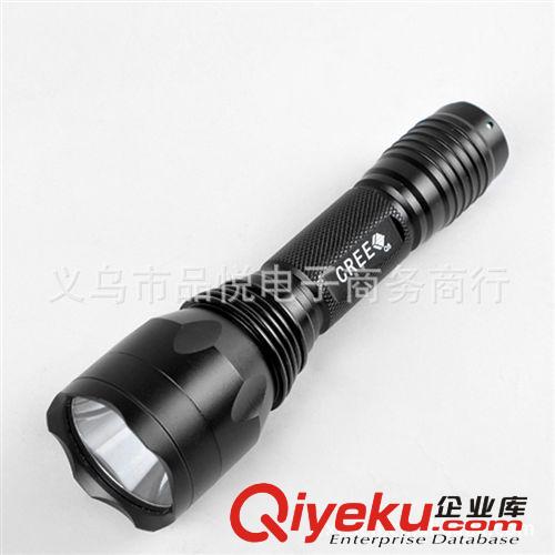 手電 小鋼炮 CERRQ5 強光手電 照玉手電筒 不銹鋼強光手電筒