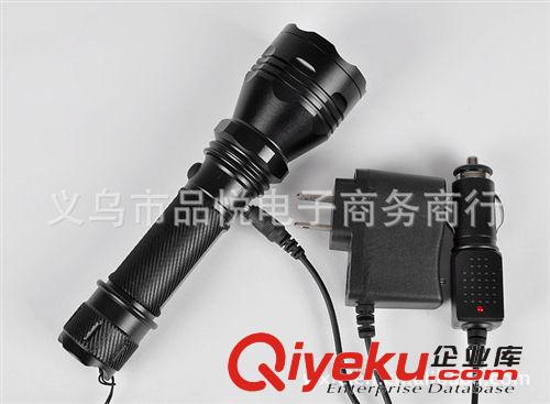 CREE led神火C6遠(yuǎn)射充電強(qiáng)光手電筒zp 防水充電手電筒原始圖片3