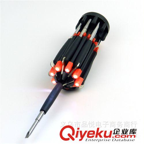 6燈螺絲刀晝夜兼用 加強型8合1多功能燈螺絲工具 超值推薦原始圖片2