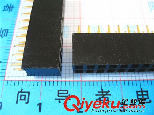 雙排排母 2*5P 雙排母座 塑高4.3 2.0mm 直腳母座 環(huán)保鍍金