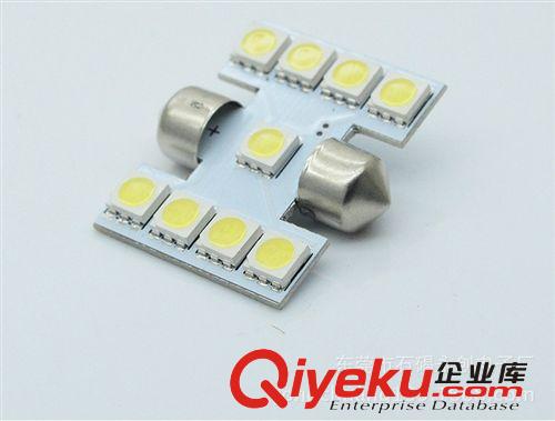 廠(chǎng)家直銷(xiāo) 雙尖9SMD 5050汽車(chē)閱讀燈/車(chē)頂燈/室內(nèi)燈批發(fā)汽車(chē)房燈