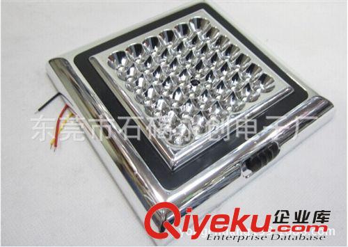 12V超亮LED車頂燈 室內(nèi)燈 閱讀燈 42LED 車廂燈帶開關(guān)