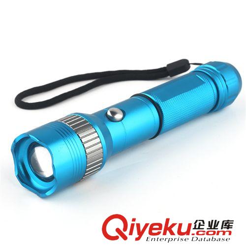 CREE Q5旋轉變焦手電 帶usb手機充電  變焦手電筒 手電筒強光充電