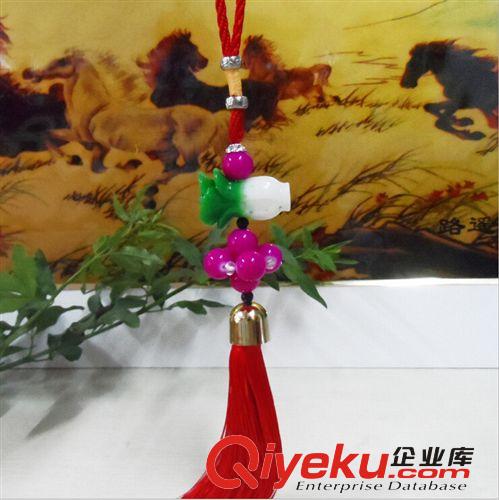白菜百財(cái)汽車低價(jià)掛件 慶結(jié)車掛飾 保平安 汽車掛飾 白菜廠家批發(fā)原始圖片2