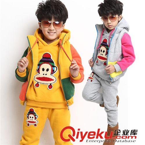 包郵專區(qū) 包郵女童套裝 冬裝新品三件套兒童套裝衛(wèi)衣運(yùn)動(dòng)套裝代理加盟 8043原始圖片2