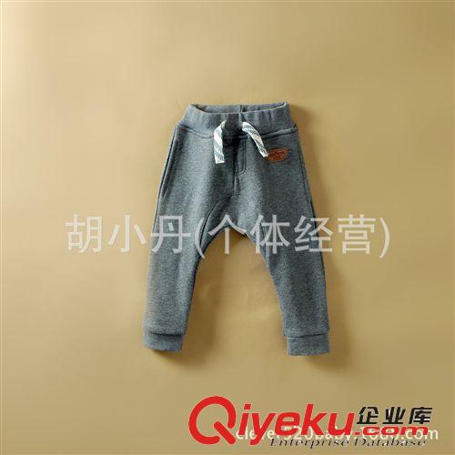 2014.10.23 外貿童裝批發  哈倫褲秋冬裝 男童寶寶純棉 毛圈衛衣褲子原始圖片2