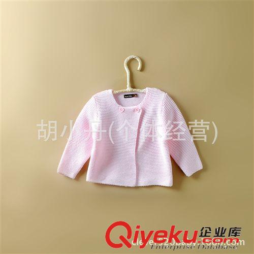 2014.9.21 外貿原單童裝批發 女童寶寶純棉毛衣開衫 五色可選 秋裝原始圖片3