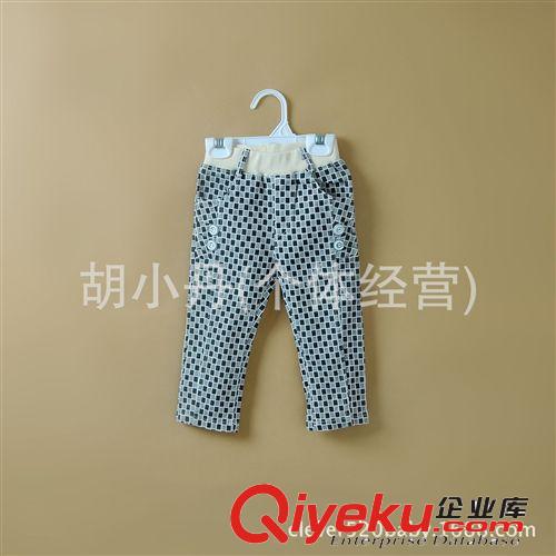 2014.8.21新品 2014新品秋裝 男童寶寶純棉 梭織小腳褲 長(zhǎng)褲  潮寶必備 經(jīng)典格子