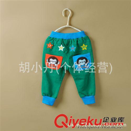 2014.8.21新品 2014新品秋裝 男童寶寶純棉衛(wèi)衣褲子 卡通長褲 多色可選