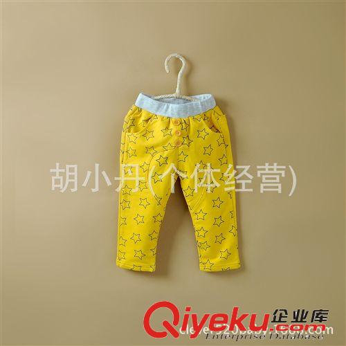 2014.8.21新品 新品童裝批發(fā) 男女童寶寶褲子 純棉小腳褲  星星哈倫褲 兒童秋裝原始圖片3