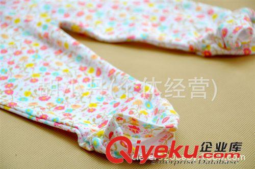 2014.8.2新品 2014外貿童裝批發寶寶純棉立體花朵套裝 橙黃色女童春秋裝新款