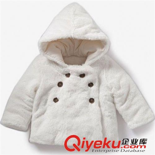 【賣完欣賞區(qū)】 冬裝新品 歐美風(fēng)格 女童冬裝 外貿(mào)批發(fā) 白色仿兔毛童衛(wèi)衣