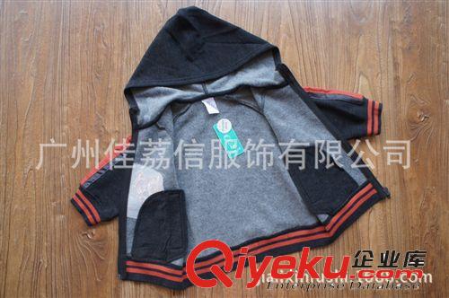 10月新品 強貨推薦！歐美童裝 男童抓絨連帽衛衣套裝 外貿原單童裝清倉原始圖片2