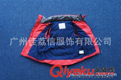 10月新品 男童搖粒絨加厚款連帽拼色馬甲 3色選 外貿童裝批發原始圖片3