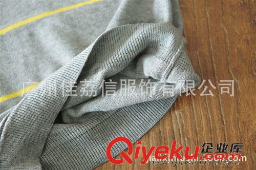 男童 萬歷款！外貿(mào)G*P 男童條紋V領(lǐng)針織衫 毛衣  外貿(mào)童裝批發(fā)原始圖片2
