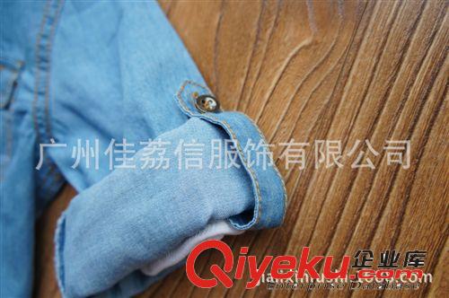 促銷清倉區(qū) 超值！外貿(mào)原單 男童純棉牛仔襯衫 襯衣 打底衫 外貿(mào)童裝清倉原始圖片2