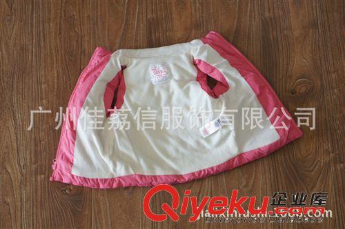 促銷清倉區 外貿原單 小童內里搖粒絨粉色馬甲 外貿童裝清倉品
