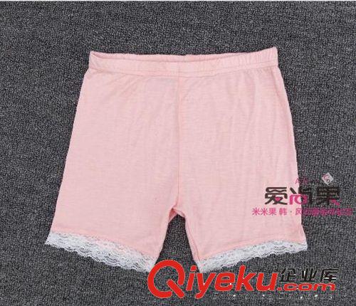 2014夏裝 中大女童2014新款超彈力安全褲打底褲防走光褲親子短褲子童裝批發(fā)原始圖片2