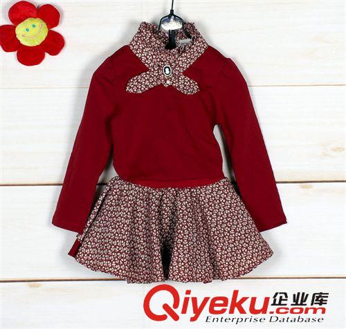 時尚套裝 童套裝 韓版長袖中小女童套裝裙 秋款 蘇格蘭黑白格兩件套裙套裝