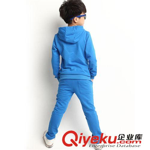 【tj專區(qū)】 2014秋款童裝一件代發(fā) 男童套裝 韓版兒童套裝潮搭兩件套1340原始圖片2