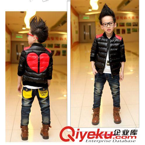 冬款 男童棉衣外套冬加厚2014新款韓版5歲兒童棉襖大童服裝7-10歲 潮原始圖片2