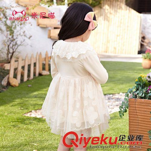 混批 2014新春款女童外套裙批發 gd品牌蕾絲花邊裙 兒童公主裙13065原始圖片2