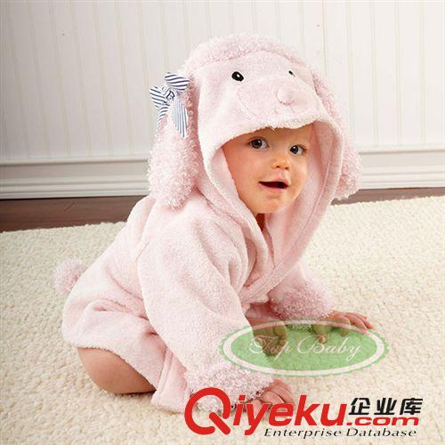 可混批各類配件 2014 TOPBABY 新款浴袍 嬰幼兒童動物造型吸水浴巾披風(fēng)睡袍